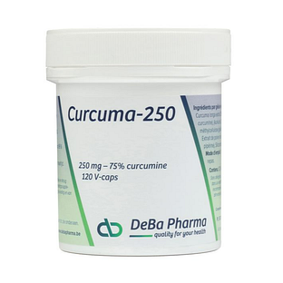 DeBa Pharma Curcuma 250mg Capsules 120VCP