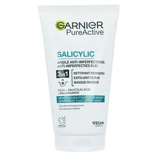 Garnier Pure Active 3-in-1 Anti-Puistjes Reinigings Masker 150ML