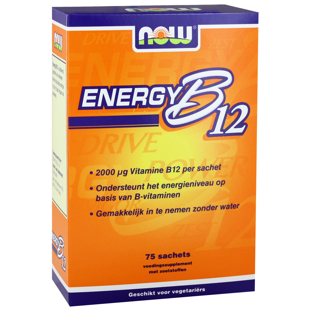 NOW Instant Energy B-12 Sachets 75ST