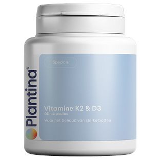 Plantina Specials Vitamine K2 & D3 Capsules 60CP Plantina Specials Vitamine K2 & D3 Capsules 60CP