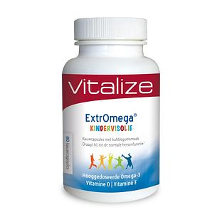 Vitalize Extromega Kindervisolie 60CP Vitalize Extromega Kindervisolie 60CP