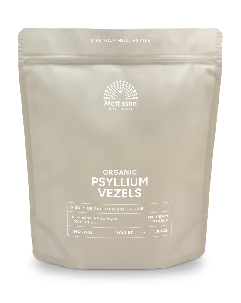 Mattisson HealthStyle Organic Psylliumvezels 750GR