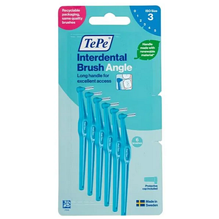 TePe Interdental Brush Angle ISO Size 3 6ST