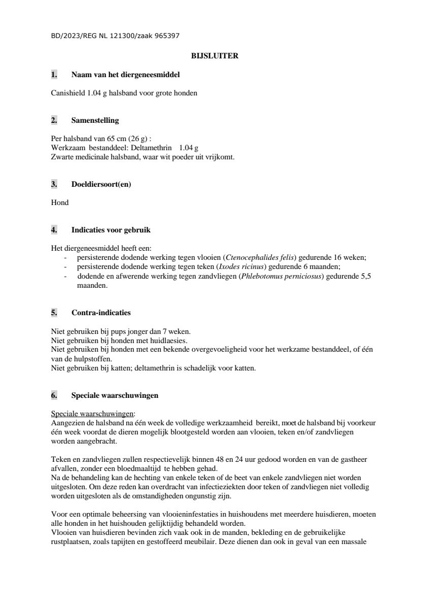 FIPROtec tegen Vlooien en Teken Grote Honden afbeelding van document #13, leaflet
