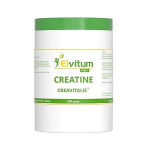 Elvitum Creatine Monohydraat Poeder 200GR Elvitum Creatine Monohydraat Poeder 200GR