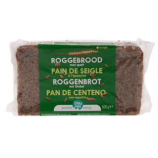 TerraSana Roggebrood Met Spelt 500GR
