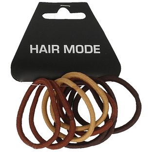 Hair Mode Endless Haarelastiek Bruin 8ST
