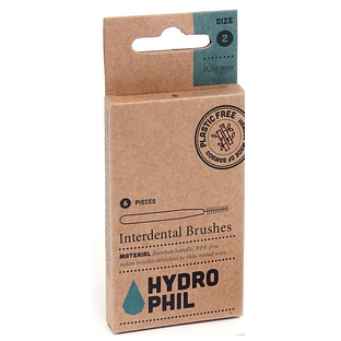 Hydrophil Interdentale Ragers Maat 2. Gemiddeld 6ST