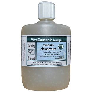 Vita Reform Van der Snoek Vitazouten Nr. 21 Zincum Chloratum Muriaticum 90ML