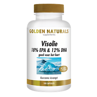 Golden Naturals Visolie 18% EPA & 12% DHA Capsules 180SG