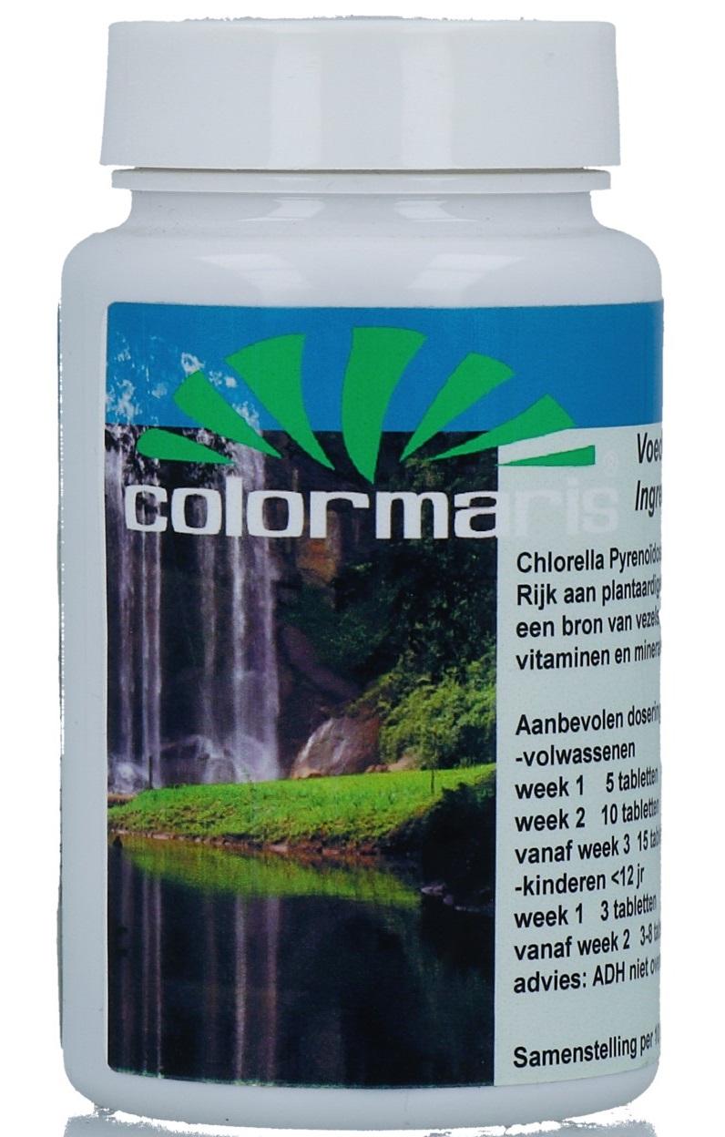 Endy Colomaris Chlorella Tabletten 300tb afbeelding