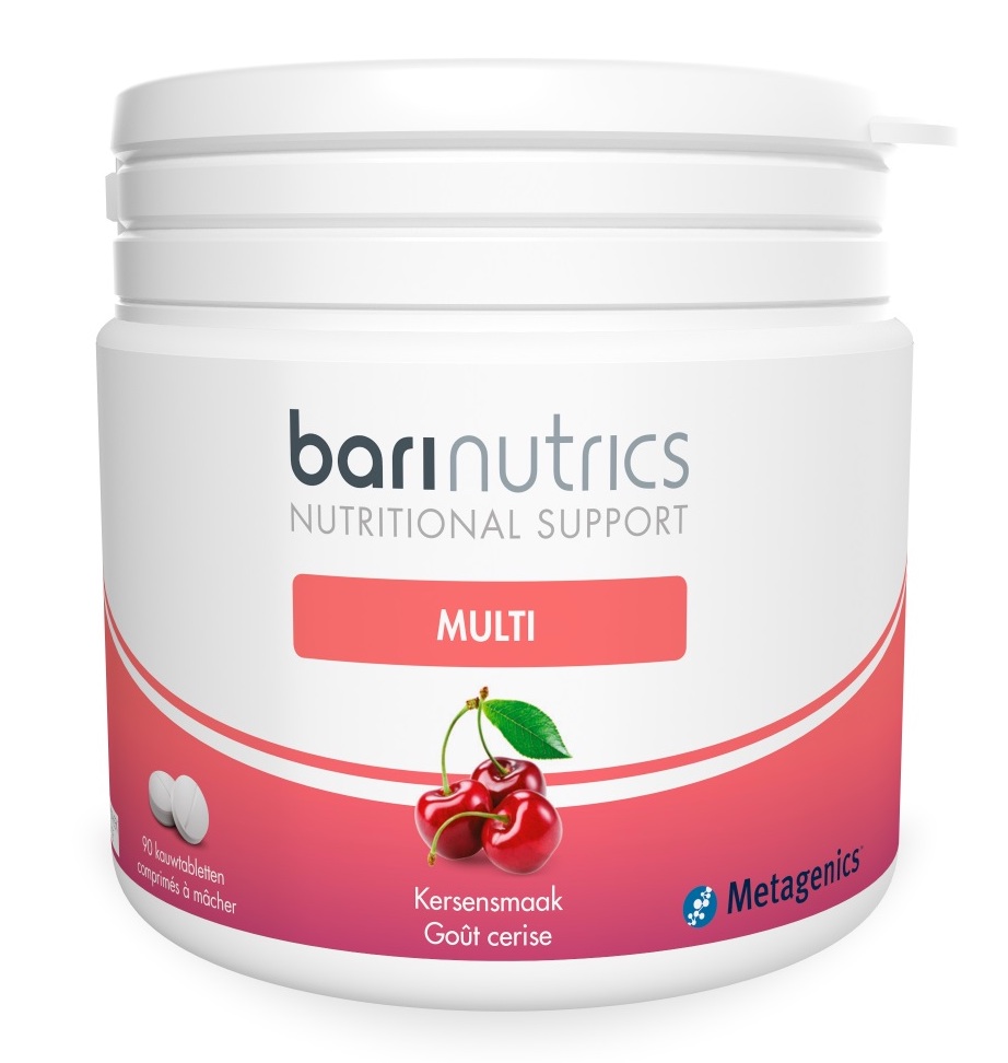 Metagenics BariNutrics Multi Kauwtabletten Kers kopen