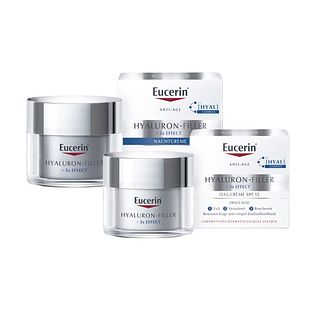 Eucerin Hyaluron-Filler Huidverzorgingsset - Dagcrème SPF15 en Nachtcrème - 2 stuks