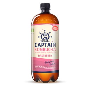 The GUTsy Captain Kombucha Raspberry 1LT