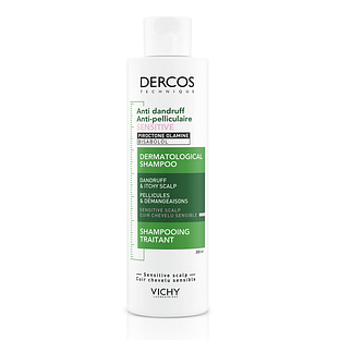 Vichy Dercos Anti-Dandruff Itchy Scalp Dermatological Shampoo 200ML