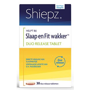 Shiepz Slaapfit Tabletten 30TB Shiepz Slaapfit Tabletten 30TB