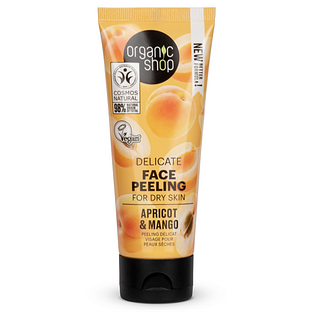 Organic Shop Apricot & Mango Face Peeling 75ML Organic Shop Apricot & Mango Face Peeling 75ML