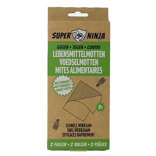 Super Ninja Ninja Mottenvallen Voedsel 2ST