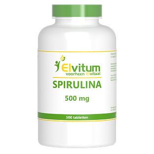 Elvitum Spirulina 500mg Tabletten 500TB