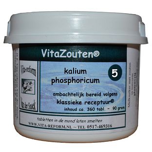 Vita Reform Van der Snoek Vitazouten Nr. 5 Kalium Phosphoricum 360TB
