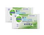 Dettol 2in1 Hygiënisch Doekjes Duo 2x12ST