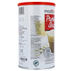 Modifast Protein Shape Milkshake Cappuccino 420GR Zijkant blik, ingrediënten
