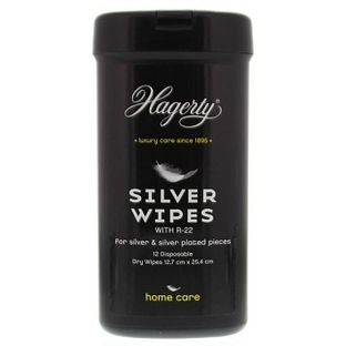 Hagerty Silver Wipes 12ST