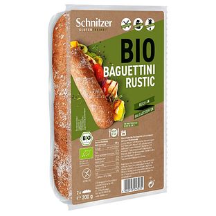 Schnitzer BIO Baguettini Rustic 200GR Schnitzer BIO Baguettini Rustic 200GR