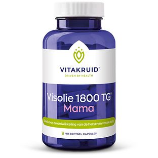 Vitakruid Visolie 1800 TG Mama Softgels 90SG Vitakruid Visolie 1800 TG Mama Softgels 90SG