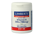 Lamberts Vitamine E 250ie Capsules 100VCP