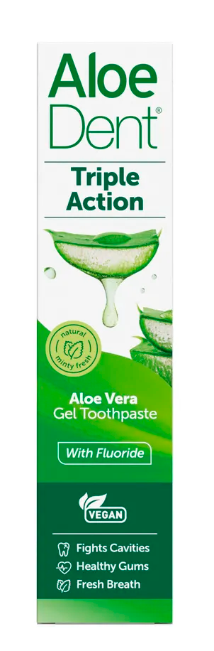 Aloe Dent Triple Action Aloe Vera Gel Tandpasta afbeelding