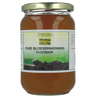 Boerjan Pure Bloesemhoning Vloeibaar 900GR Boerjan Pure Bloesemhoning Vloeibaar 900GR