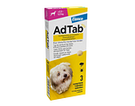 Advantage AdTab Hond 2,5 - 5,5 kg Kauwtabletten 3TB