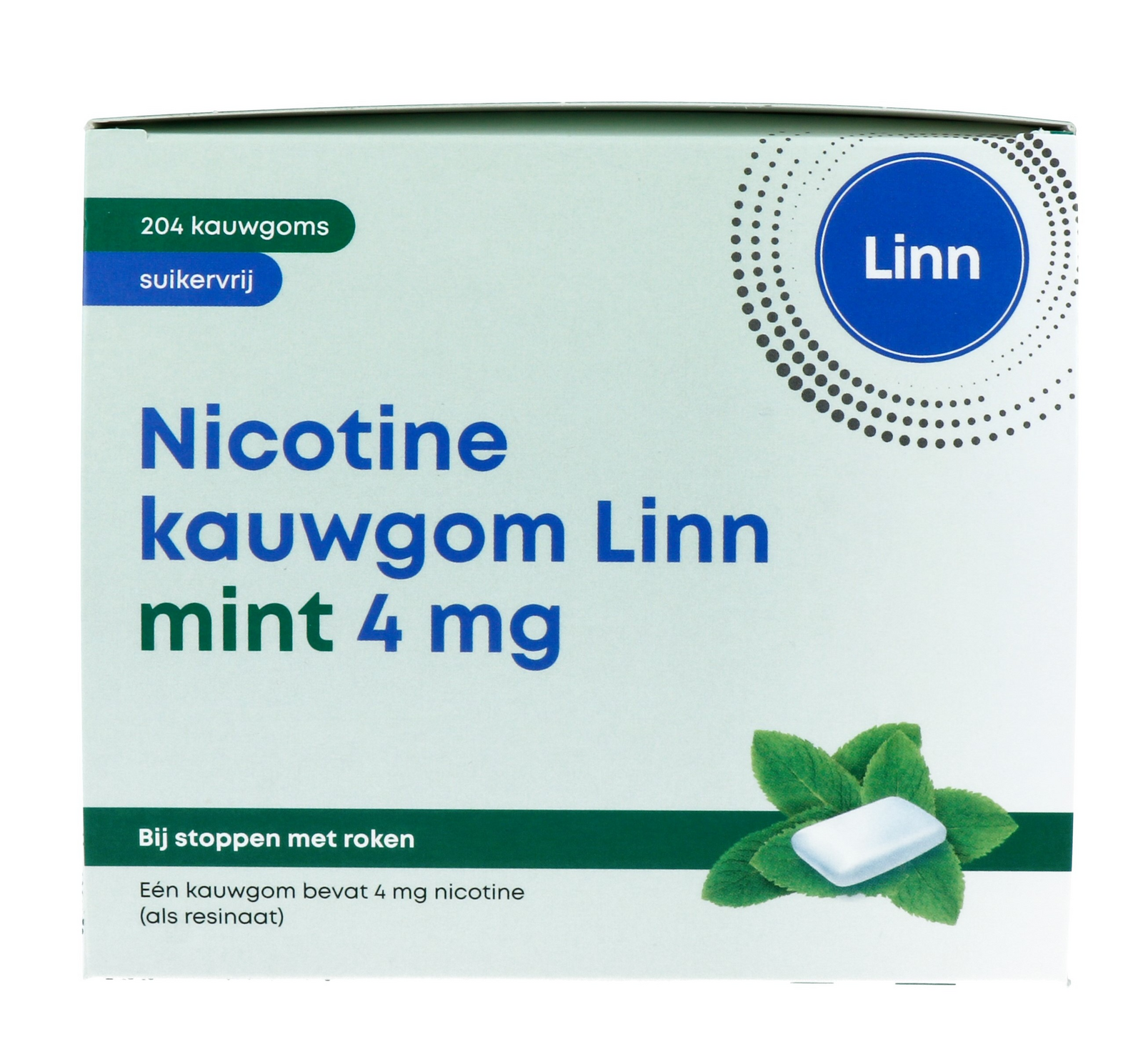 Linn Nicotine Kauwgom Mint 4mg afbeelding