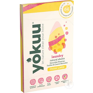 Yokuu Natuurlijke Wasstrips Fresh Linen 32ST