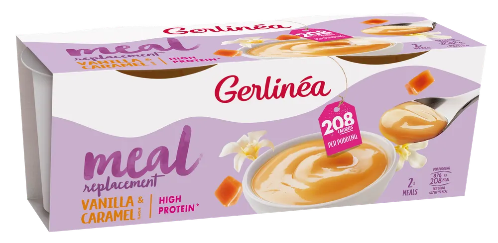 Gerlin&eacute;a Pudding Vanille & Karamelsmaak