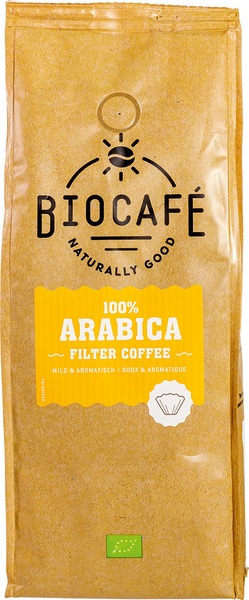 Biocafé Filterkoffie 100% Arabica afbeelding