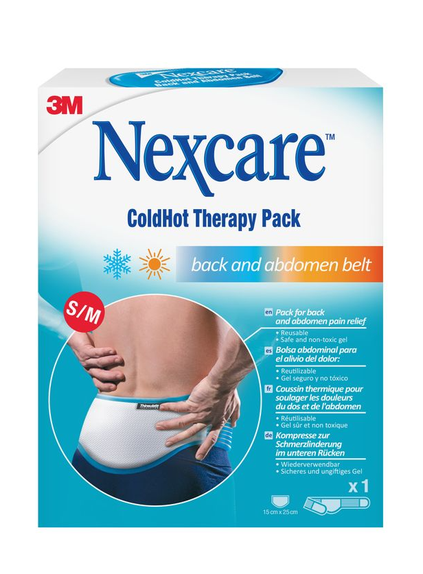 Nexcare Coldhot Therapy Pack Back and Abdominal belt S/M afbeelding