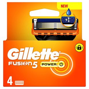 Gillette Fusion 5 Power Navulmesjes 4ST