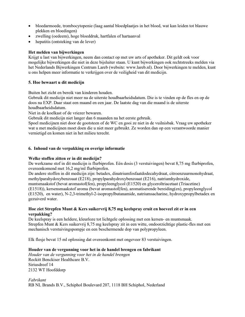 8,75mg Keelspray afbeelding van document #6, leaflet