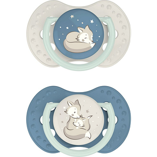 Difrax LOVI Dynamic Pacifier 0-3 Months - Boy 2ST