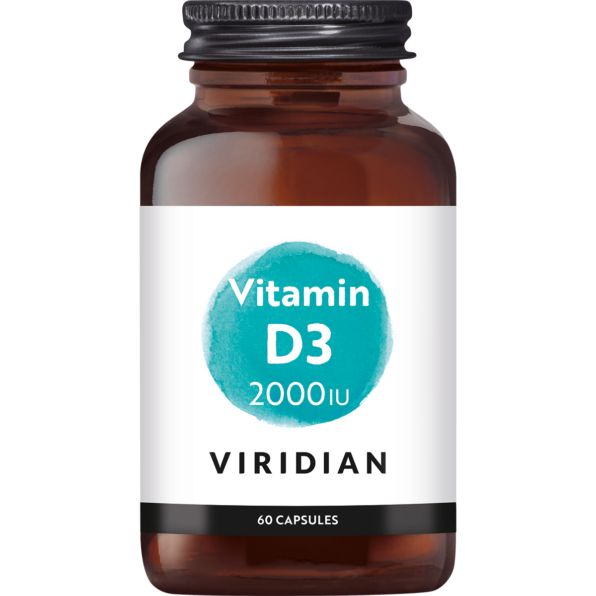 Viridian Vitamin D3 2000IU Capsules