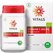 Vitals Vitamine C 250mg Biologisch Capsules 60CP Verpakking plus pot
