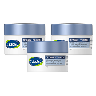 Cetaphil Optimal Hydration Revitaliserende Dagcrème Multiverpakking 3x48GR