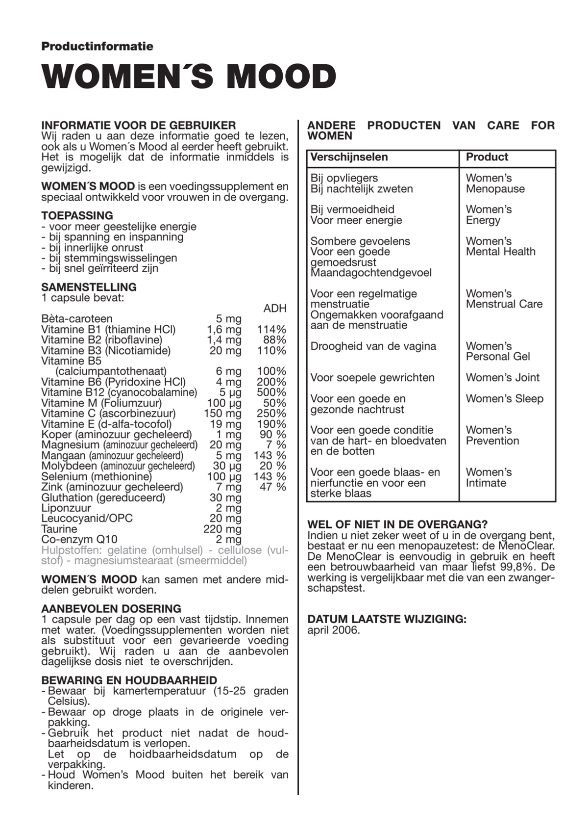 Mood Capsules afbeelding van document #1, instructions