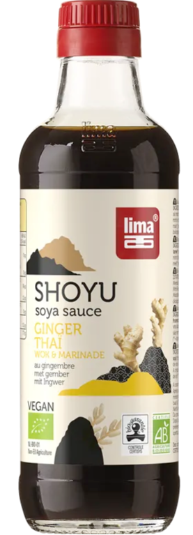 Lima Shoyu Soya Sauce Ginger Thai Lima Shoyu Soya Sauce Ginger Thai