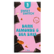Sweet-Switch Dark Almonds & Sea Salt Chocolade Suikervrij 90GR Sweet-Switch Dark Almonds & Sea Salt Chocolade Suikervrij 90GR