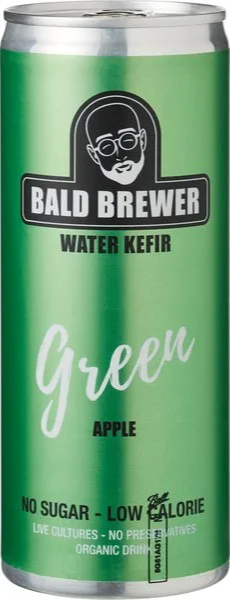 Bald Brewer Water Kefir Green Apple
