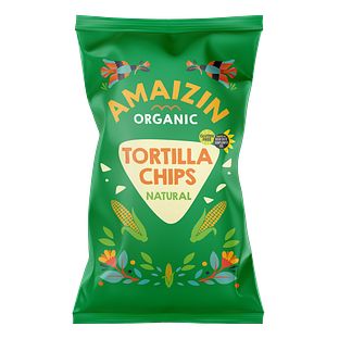 Amaizin Organic Tortilla Chips Natural 250GR Amaizin Organic Tortilla Chips Natural 250GR