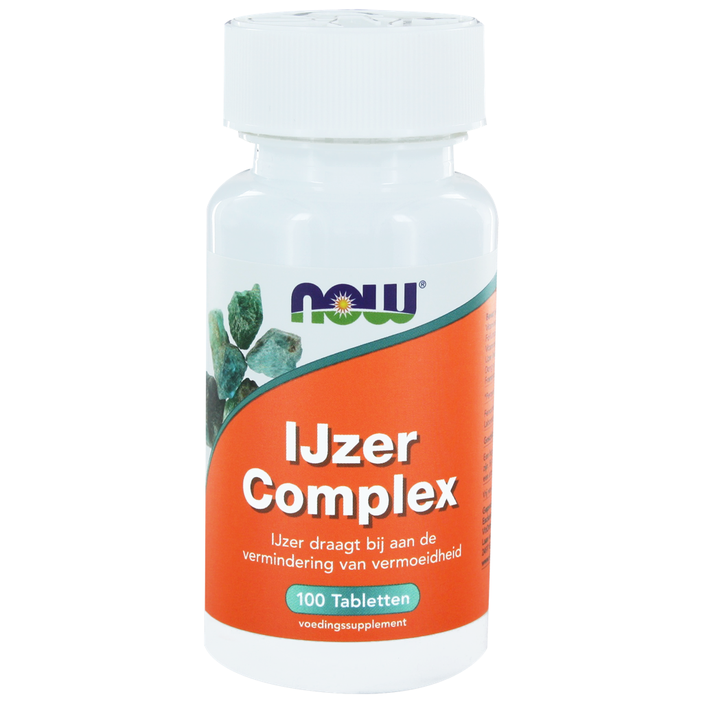 NOW IJzer Complex Tabletten 100TB